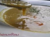 Crema calabaza chips zanahoria,nueces queso eneldo