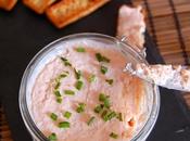 Mousse salmón ahumado.