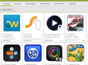 Google Play ahora destaca aplicaciones específicas para tablets