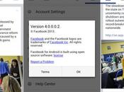 Facebook 4.0.0.0.2 Beta aparece algunos moviles