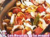 Receta Pescado calamares salsa