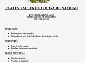 Contenidos Taller Cocina Especial Navidad