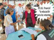 embajada EE.UU. “enseñó votar” hondureños