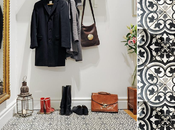 baldosas hidráulicas, pies