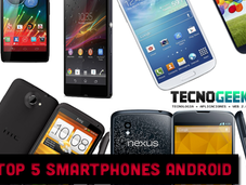 mejores smartphones Android 2013 [Infografía]