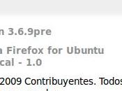 Firefox 3.6.9