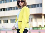 Look day: Lace Yellow Jacket