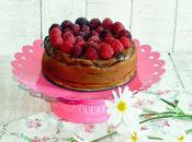 Cheesecake chocolate frambuesas