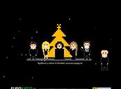 Calvo-Pacman salva Navidad, videojuego online
