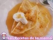 Receta Crepes plátano