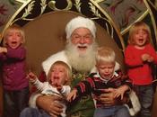 hijo tiene miedo Papá Noel, Santa Claus reyes Magos.