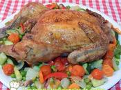 Receta pollo asado horno