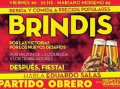 Brindis local central Partido Obrero Córdoba