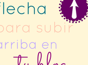 Flechita para subir arriba Blog!!