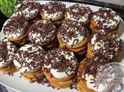 Pastel galletas crema nutella