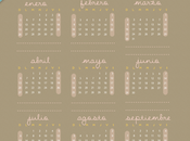 Imprimible calendario 2014