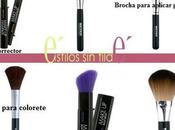 Usos Brochas maquillaje
