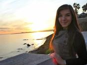 Colored sunset
