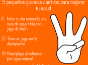 Tres pequeños grandes cambios para salud