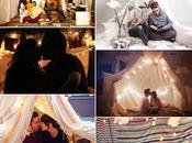 Engagement session. tienda campaña casa/Indoor fort