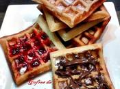 Gofres almendras