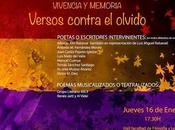 Versos contra olvido: