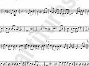 Allá Gloria Estefan partitura para Violonchelo Fagot Villancico rock