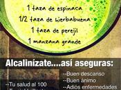 Jugo verde alcalinizante