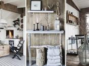 Como pequeño refugio montaña, estilo escandinavo chic.