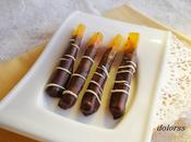 Bastoncitos naranja confitada chocolates