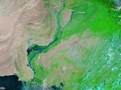 Inundaciones Pakistán: antes después vista satélite