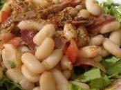 Ensalada alubias gambas