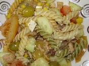 Ensalada hélices anchoas