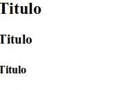 Parrafos, encabezados saltos linea HTML