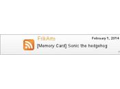[Memory Card] Sonic hedgehog