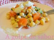 Ensalada garbanzos estilo árabe