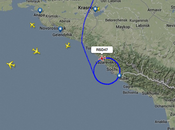 avión "doomsday" ruso volando sobre Sochi