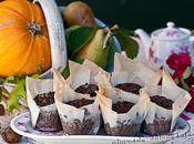 Muffins calabaza, pera chocolate