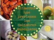 Alimentos previenen calambres musculares