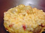 Risotto uvas queso