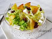 Ensalada escarola manzana caramelizada semillas chia