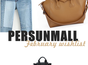 February persunmall wishlist