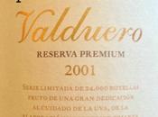 Vino Tinto Valduero Reserva Premium 2001: Vinazo