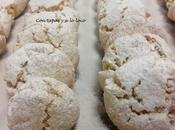 Galletas craqueladas almendra
