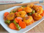 Cerdo salsa agridulce