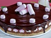 Tarta nubes (marshmallows) mousse chocolate