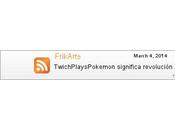 TwichPlaysPokemon significa revolución social