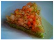 Tartar aguacate tomate