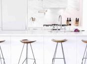 clásico look renovado: mármol blanco cocina