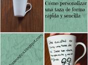 Idea rápida regalo: taza personalizada casera